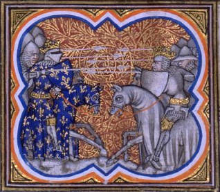 Louis VI le Gros face à Henri Ier Beauclerc lors de la bataille de Brémule